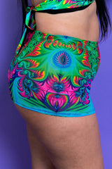 Hypnotic Mesh Extra Mini Skirt Freedom Rave Wear Size: X-Small