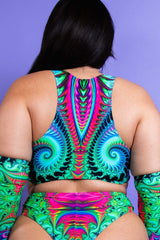 Hypnotic Teaser top - Freedom Rave Wear - Shirts & Tops