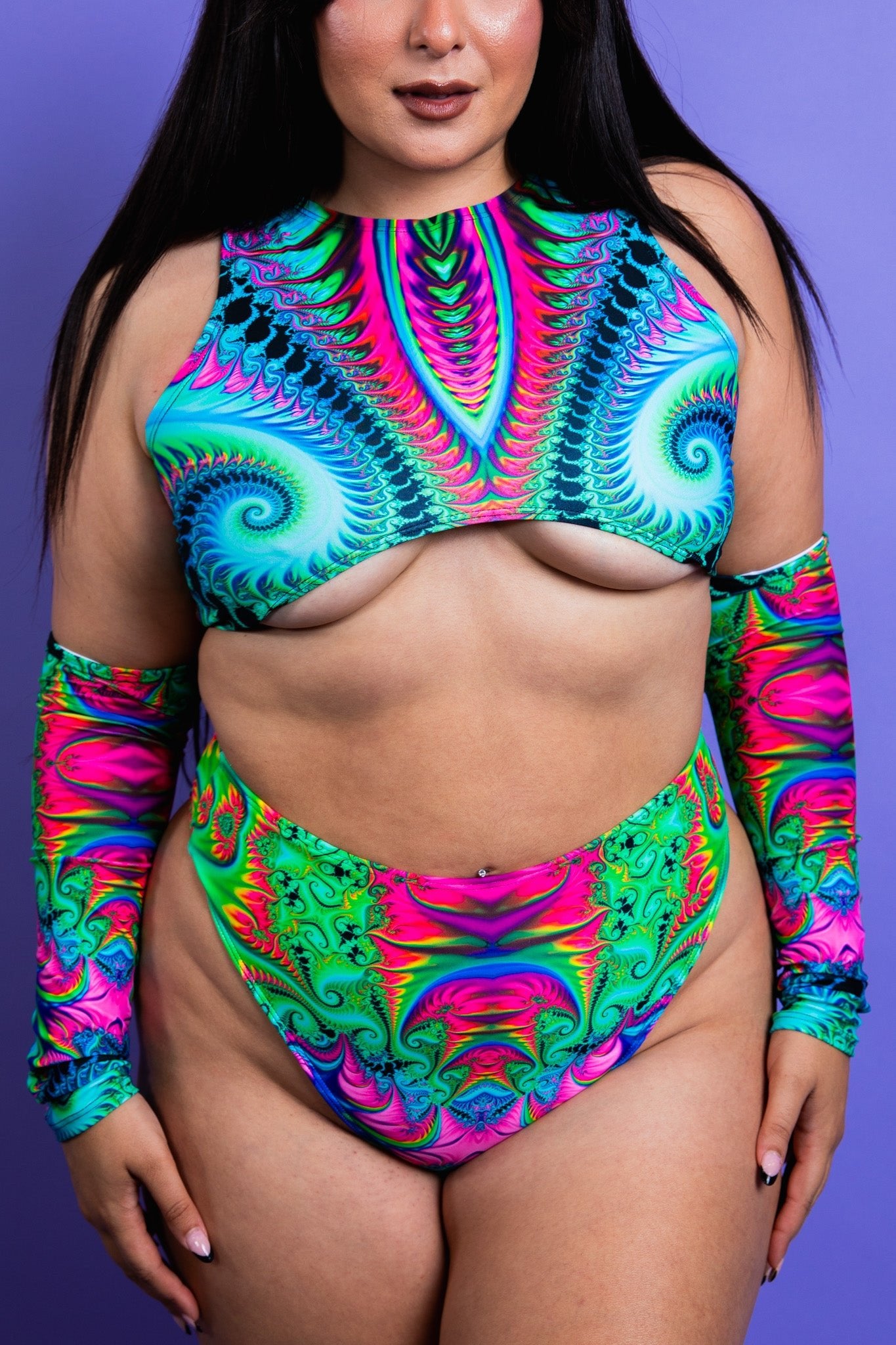 Hypnotic Teaser top - Freedom Rave Wear - Shirts & Tops