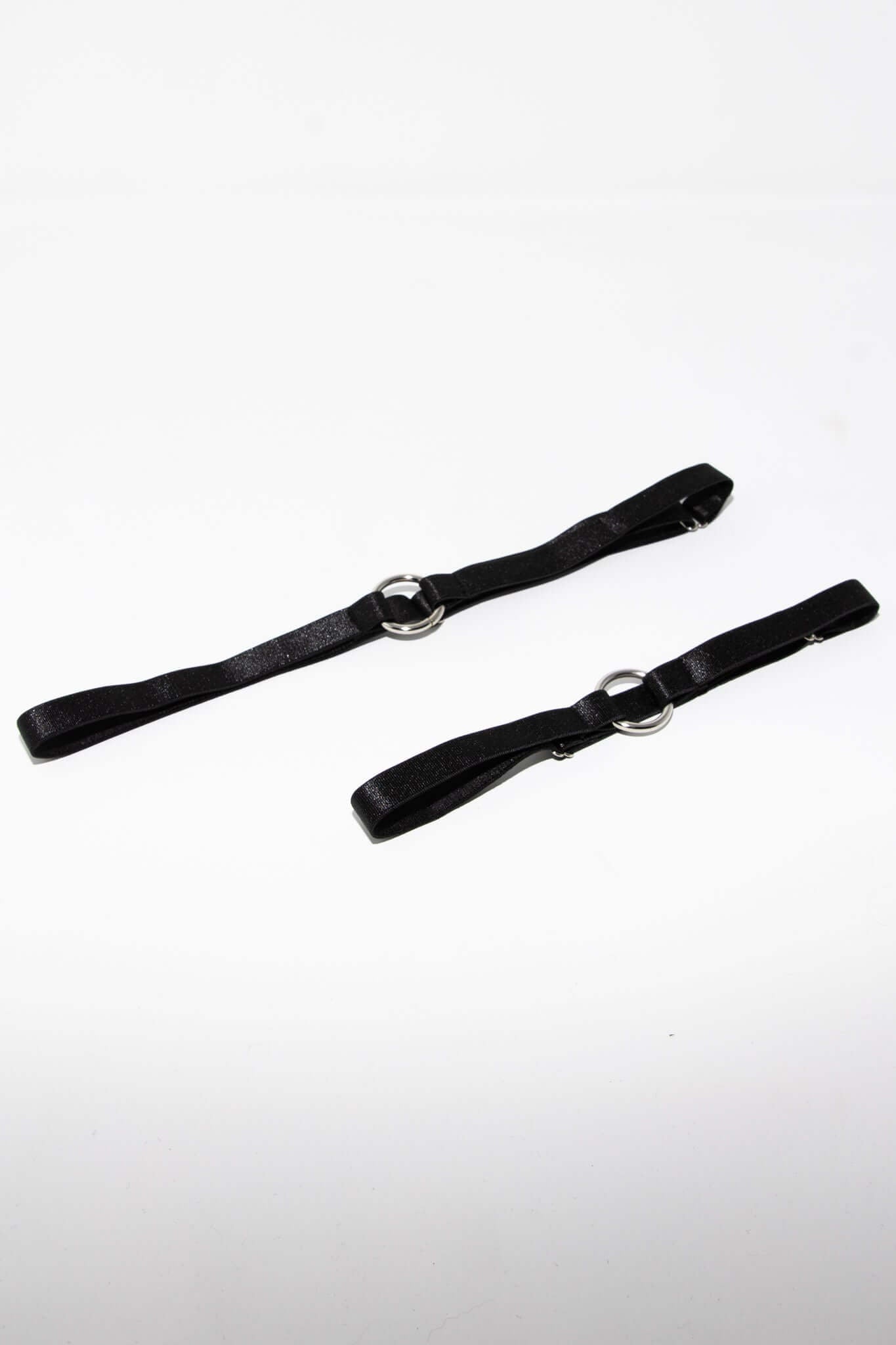 O-Ring Leg Garter - Black FRW Accessories Size: Regular