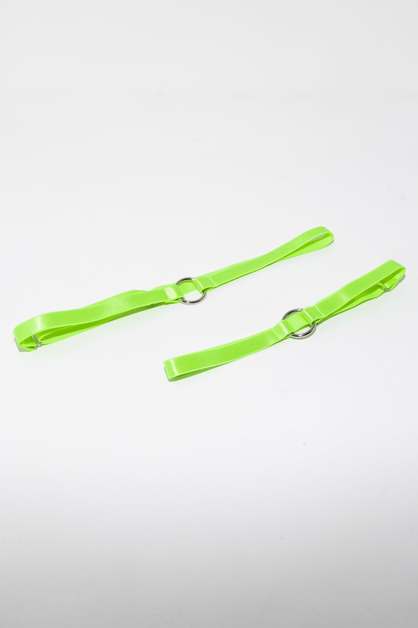 O-Ring Leg Garter - Neon Green - Freedom Rave Wear - Harnesses