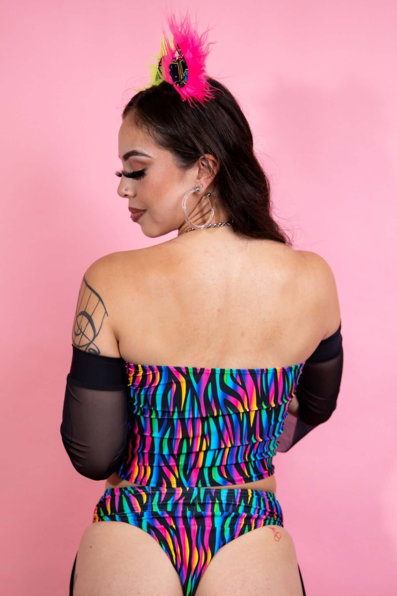 Wild Child Tube Top - Freedom Rave Wear - Shirts & Tops